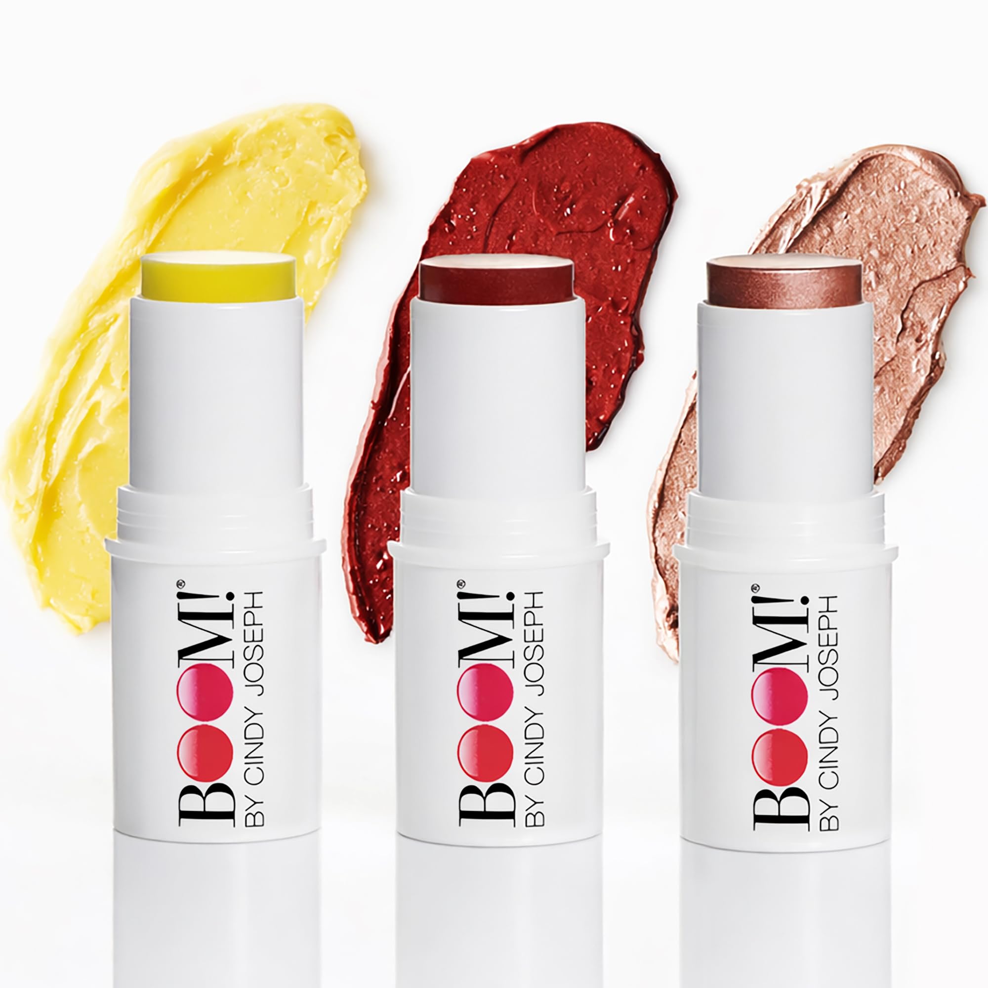 Boomstick Rose Nude ® All-in-One Cream Blush for Cheeks, Eyes & Lips, Long-Wearing, Blendable Makeup Blush Stick for Mature Skin, Cruelty-Free Lip Cheek Tint with Skincare Benefits